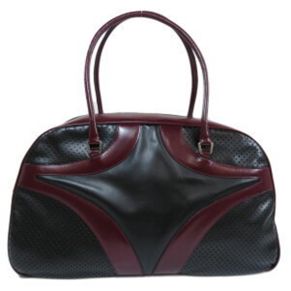 Prada Punching bag Boston leather